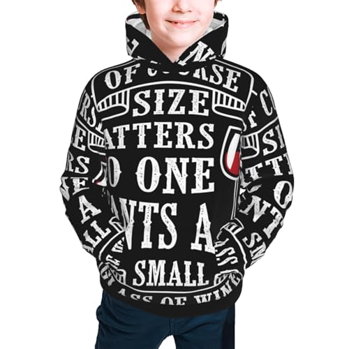 Wine Funny Kid Hoodies Boys Sweatshirts Girls Pullover with Pocket3