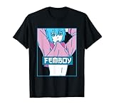 Femboy Aesthetic Pastel Yaoi Anime Boy Crossdressing T-Shirt