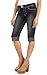 Angels Jeans Juniors Missy Size Dark Denim Cuffed Capris