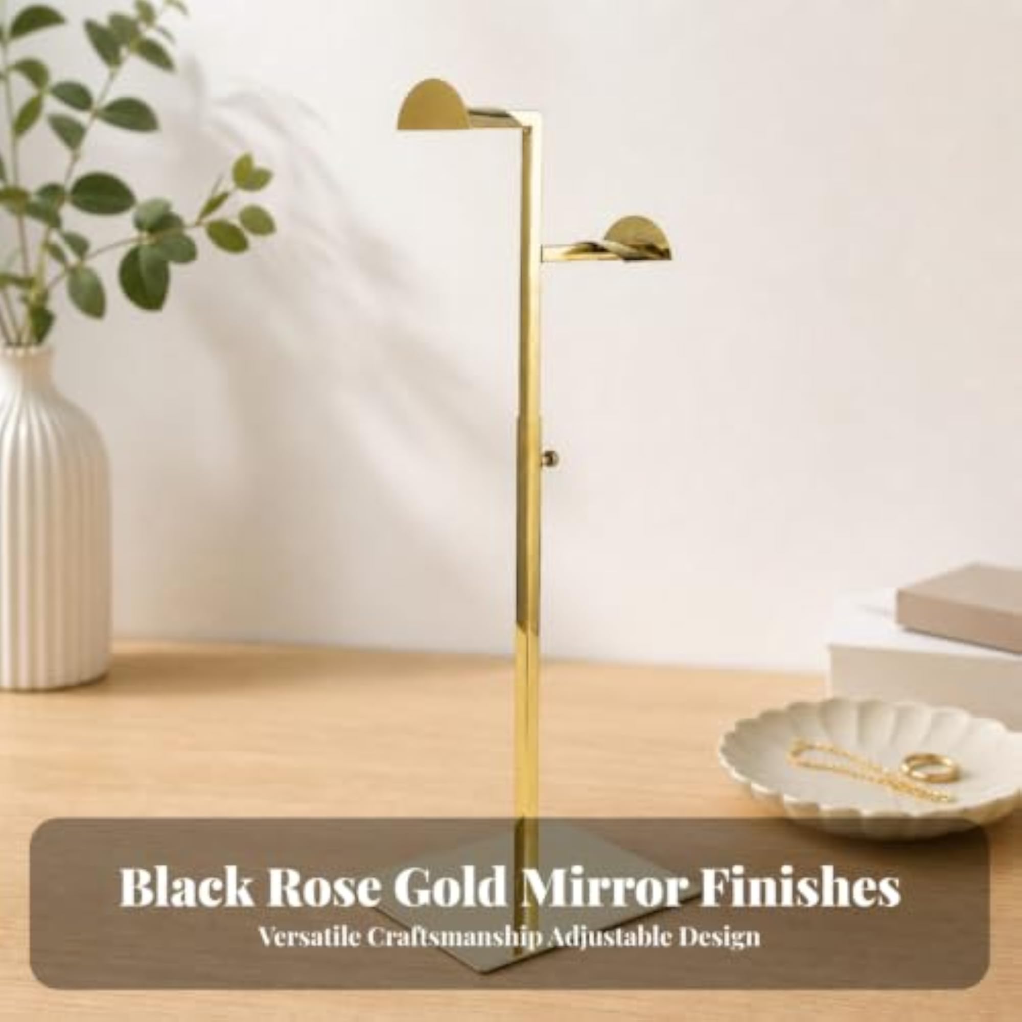 Double-Hook Handbag Display Stand, Adjustable