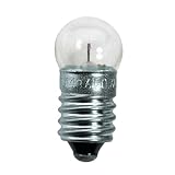 6 Volt Prophete Rücklicht-Glühlampen, 6 V / 0,6 W, 2 Stück, schwarz, L