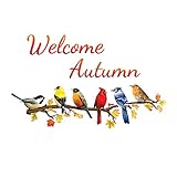 Collections Etc Welcome Autumn Garage Door Magnets