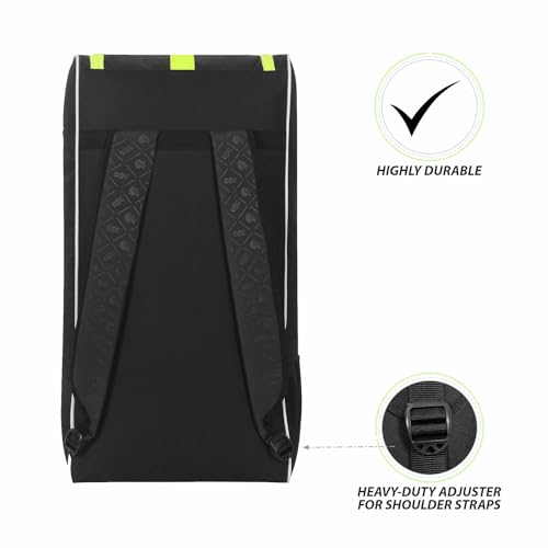 Image of DSC Polyester ECO-10 Cricket Kit Bag, Black