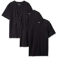 Hugo Boss BOSS Men's Cotton 3 Pack V-Neck T-Shirt, New Black, X-Large