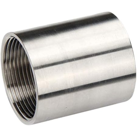 Avanty Stainless Steel 304 Cast Pipe Fitting, Coupling, 1-1/4" NPT
