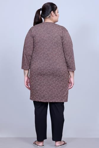 Image of RYSH Women's Plus Size Printed Longline Tops
