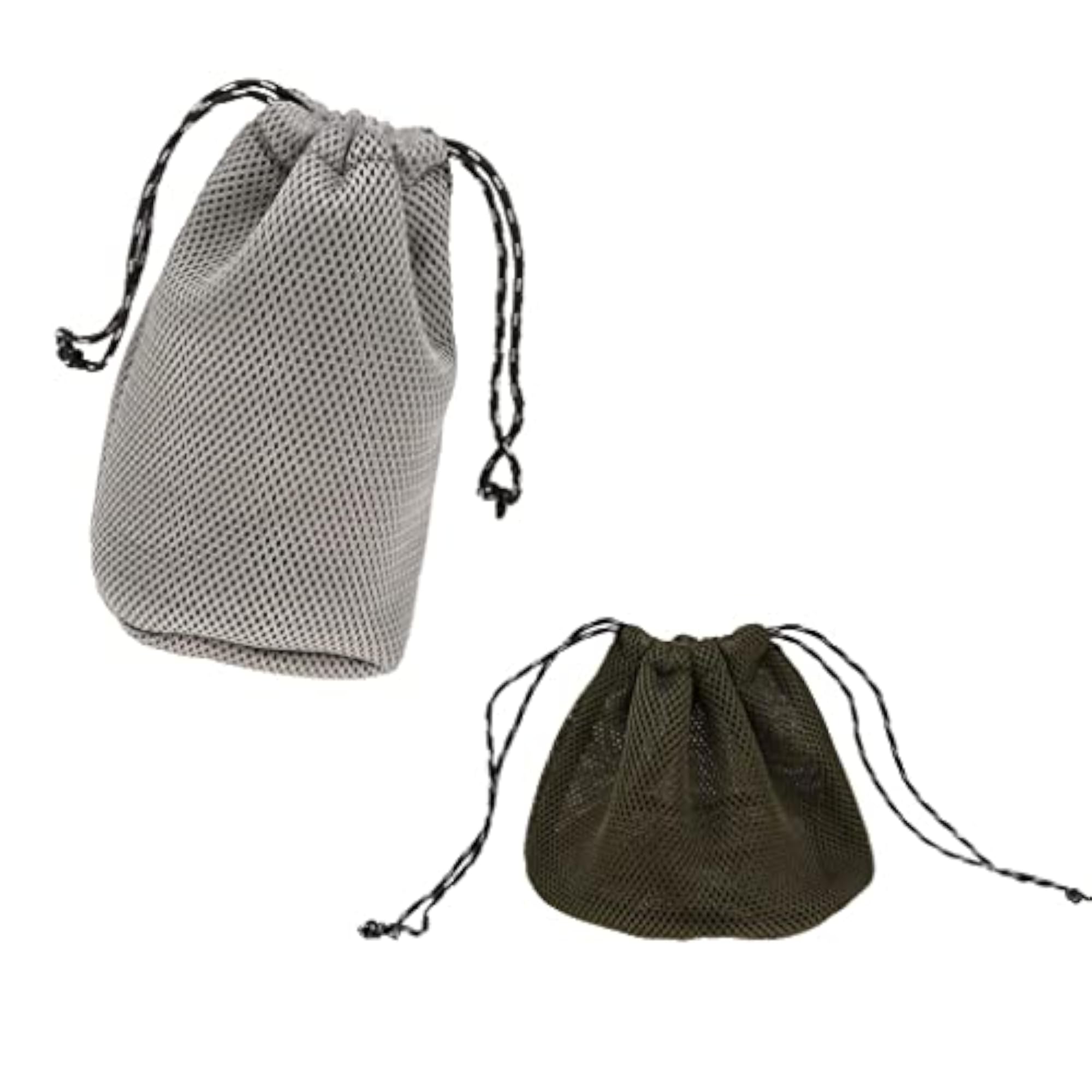 Thicken 3D Mesh Cloth Cookware Storage Bag, Camping Drawstring Pouch