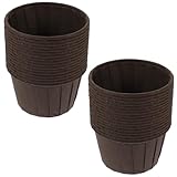 TOGEVAL 50 piezas Moldes para Cupcakes de Papel Antigrasa Tazas Compactas y Reforzadas para Hornear Resistentes al Calor Desechables para Muffins y Postres Hogar y Fiestas