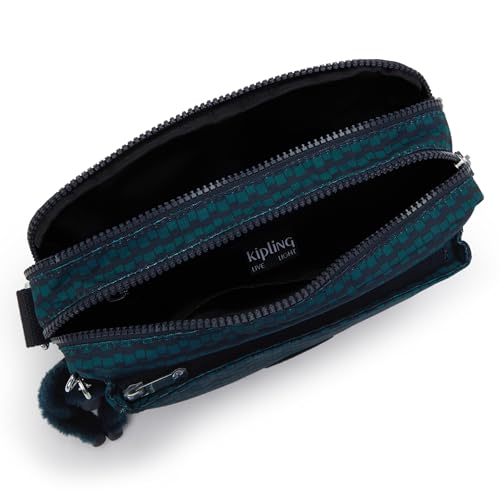 Image of Kipling Women's Abanu Medium Crossbody Bag, Lightweight, Adjustable Nylon Waist Pack with Multi-Compartment Zip Pockets