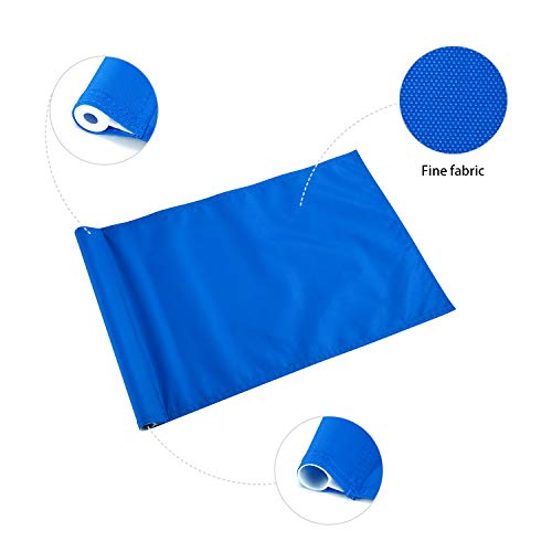 image for KONDAY Golf Flag,Green Golf Flags,Solid and Nylon Training Putting Gre