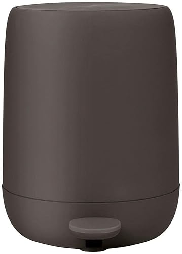 Miniatura 8 de blomus - Papelera Sono con pedal de plásticosilicona, microchip, capacidad de 5 litros, tapa de cierre suave, cubo extraíble, tacto suave, accesorio