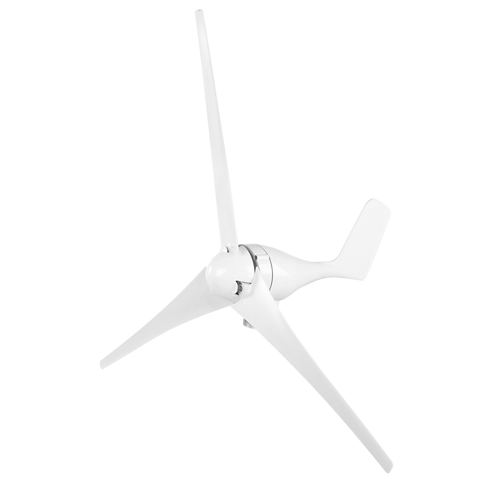 1200 W Kleine Windturbine, Kleiner Windgenerator, 1200 W Windgenerator, 3-Blatt-Windturbine, DC 12 V, 24 V, 48 V, Turbinen-Windgenerator für das Aufladen von Schiffen zu Hause