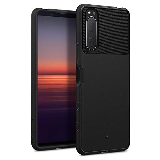 Caseology Vault Skal Kompatibel med Sony Xperia 5 Ⅱ - Matte Black