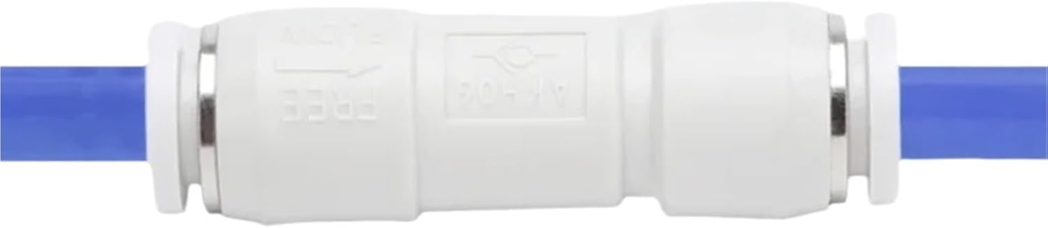 1pcs Pneumatic straight-through check valve AKH04/06/08/10/12-00 Gas check valve Air backflow valve air pipe joint(AKH04-00)