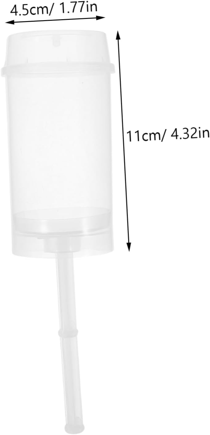 Cabilock 50pcs Push Cake Holders with Lids Rainbow Cake Push Pop Containers for Birthday Parties and Desserts