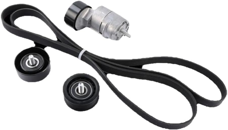 Belt Tensioner Idler Pulley Kit 6PK2125 Compatible With 2010-2016 2.0L 2.4L V-Ribbed Belt