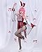 NSPSTT Bunny Costume Women Yae Miko Cosplay Genshin Bunny Girl Cosplay Outfits, XL