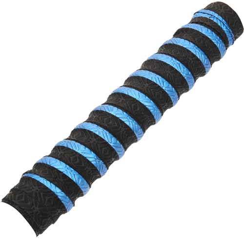DIYEAH Anti-slip Racket Grip Tape, Badminton Grip Tape, Double-layer Pu, Black, Shock Absorbing, Sweat-absorbing, for Racket and Bicycle Handlebar