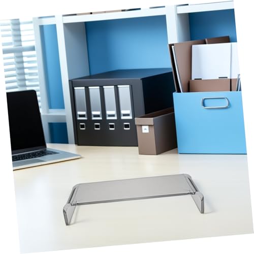 Réhausseur écran ordinateur pour bureau et maison support acrylique design