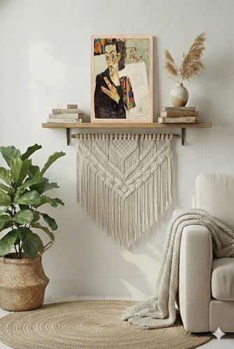 Image of BLINKART Henri Matis Aesthetic Art Walls With Frame | Natural Wood Texture | Living Room Bedroom Office Wall Decoration | Poster Home Decor Frames Wall Bedroom | 12x8 Inches (D354)