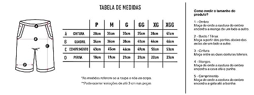 Bermuda de Compressao Masculina Hupi Run Pro, Cor: Preto, Tamanho: P