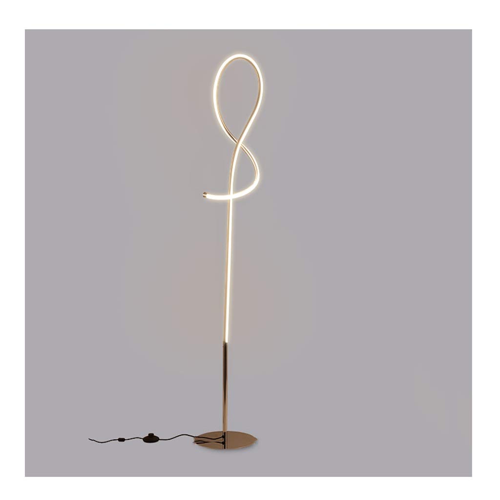 Lampe de plancher salon vertical et moderne : éclairage de lit créatif pour chambre à coucher