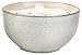 Paddywax Candles Boheme Collection Soy Wax Candle in Hand Painted Ceramic Bowl, Sea Salt & Sage 7-Ounce