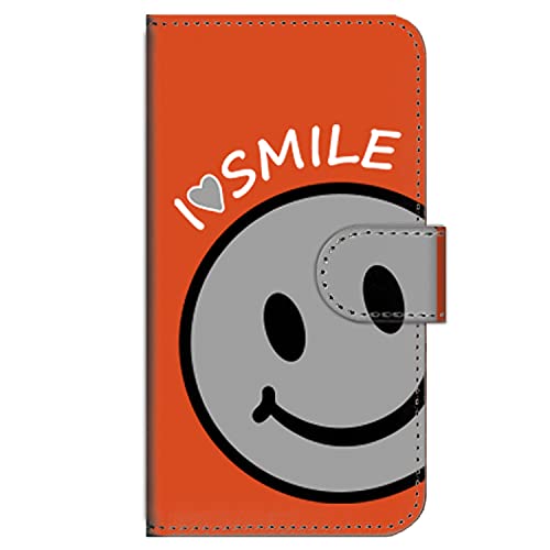 �K�[���Y�l�I �X�}�z�P�[�X �蒠�^ �g�уJ�o�[ �ϏՌ� (I love SMILE/�O���[) iphone 17e �ƌ݊����̂���P�[�X ip17e-PD-OGR-YSZ-0259