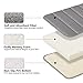 Buganda Memory Foam Bath Mat, 24