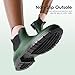 Imagen de DREAM PAIRS Botas de Agua Mujer Chelsea Zapatos de Lluvia Impermeable Wellington Botines de Goma de Moda Flexible y Antideslizante