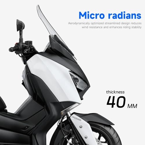 Pare-Vent Moto pour Xmax X-Max 300 | Accessoire Bulle 2017-2022 - 6