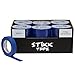 36 Roll Case 1" x 60yd STIKK Blue Painters Tape 14 Day Clean Release Trim Edge Finishing Masking Tape (.94 in 24MM)