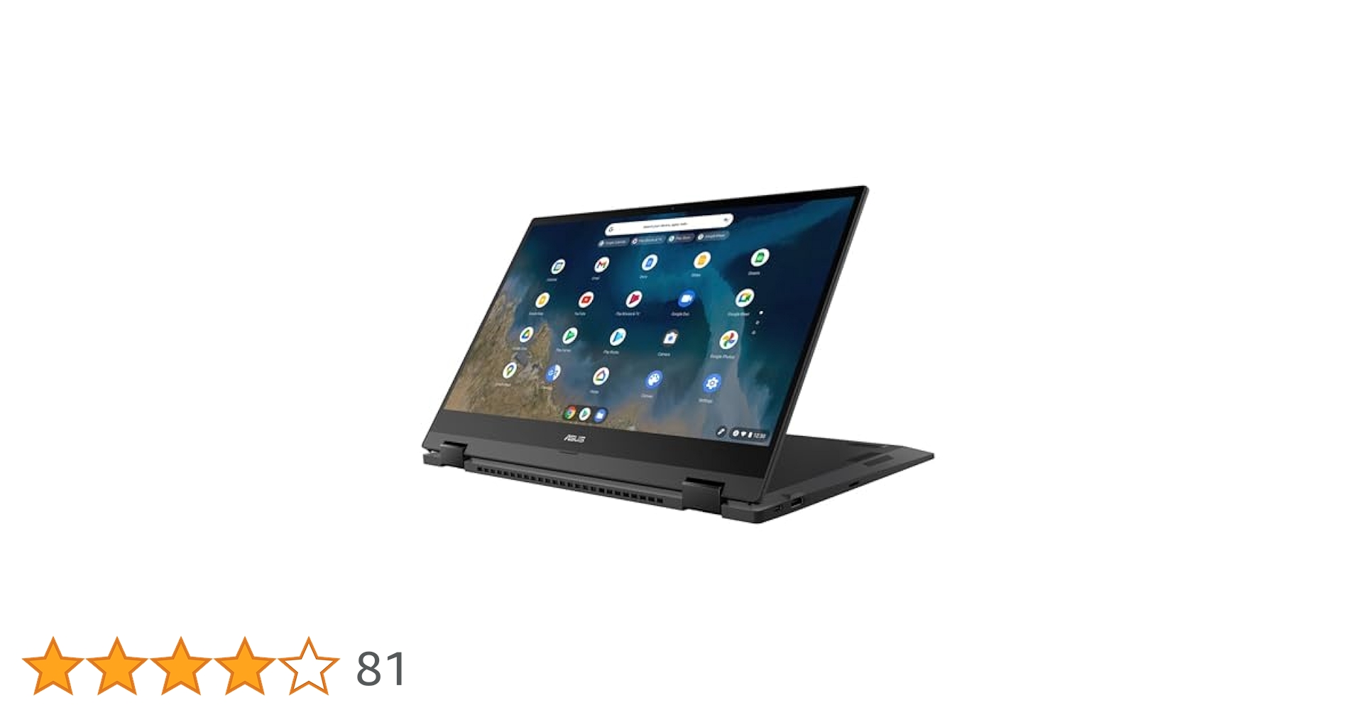 ASUS Chromebook Flip CM5, écran tactile Full HD NanoEdge de