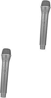 Operitacx 2 Pcs Simulation Microphone Bath Toys for Toddlers Echo Microphone for Kids Girl Bath Toys Mic Costume Prop Kids Karaoke Prop Mic Party Supplies Microphone Prop Fake Microphone Abs