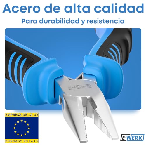 Miniatura 4 de Effektwerk Juego De Mini Alicates De 6 Piezas, Juez De Línea, Punta Larga, Punta De Aguja, Punta Doblada, Cortadores De Alambre Y Corte Diagonal, Kit De Herramientas De Reparación Electrónica