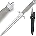 Gil Hibben Silver Shadow Knife With Sheath