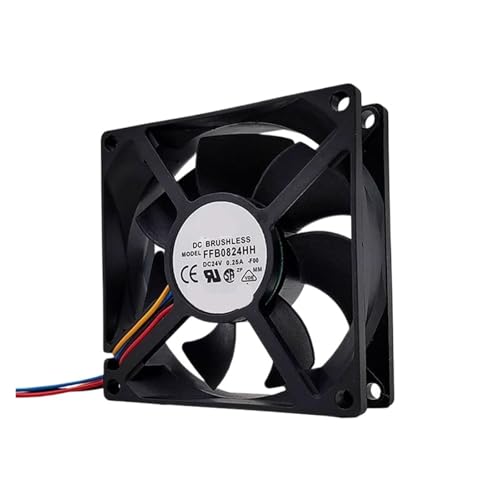 Ventilateur de refroidissement 24V FFB0824HH pour remplacer un moteur 8cm bruyant