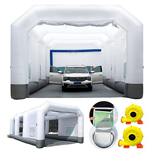 GORILLASPRO Inflatable Paint Booth with Blowers and Filter
