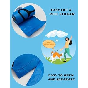 Buddy’s Fun Shoppe Premium Dog Poop Bags, Unscented, Extra Thick And Strong, 18 Refill Rolls, 270 Earth Friendly Bags.