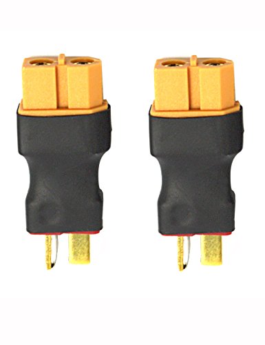 Xt60 Female To Male Deans T Plug Connector Adapters No Wires Rc Lipo Battery Connectors(4Pcs) #TOP7