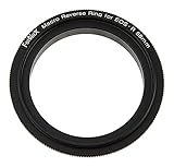 Macro Reverse Ring 58mm Compatible with Canon RF - Camera Mount to 58mm Filter Thread Adapter for Canon RF Mount Mirrorless Cameras
