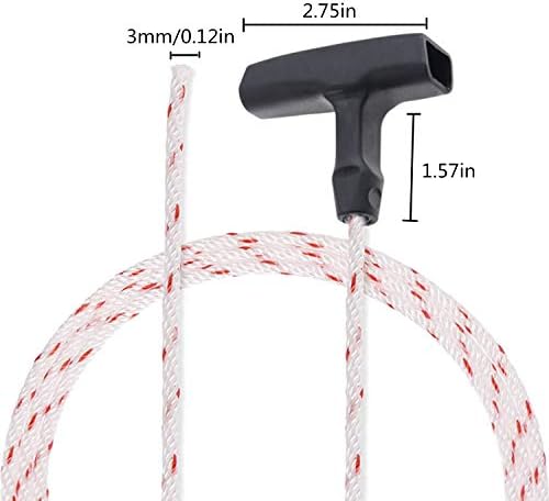 Recoil Starter Handle Hand Grip Rope For STIHL MS170 MS180 MS181 MS210 MS211 MS230 MS250 017 018 021 023 025 Chainsaw Parts - 1