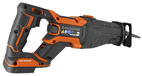 Ridgid R8643B Octane 18V Lithium Ion Cordless Brushless Reciprocating Saw w/ Included Blade and LED