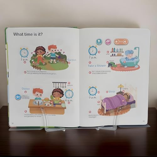 Outils d'apprentissage des mots anglais sous forme de livre parlant linguistique enfant