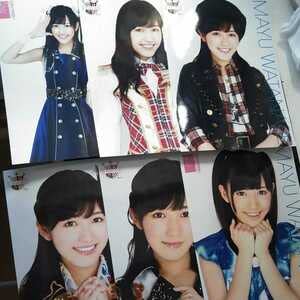 Amazon.co.jp: 渡辺麻友 生写真ポスター まゆゆ AKB48 AKBカフェ