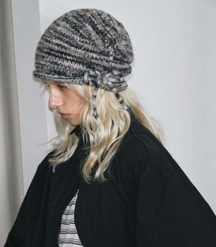 Bonnet tricoté ample doux et chaud pour un hiver cocooning Y2K