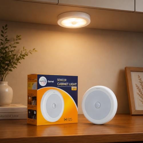 wipro Garnet Motion Sensor Cabinet Light SR1 | Neutral White | Au...