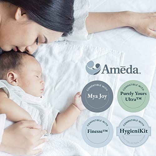 Ameda Customfit Breast Flanges Xl/Xxl, 2-36Mm Flanges With 32.5Mm Insert, Extra Flanges For Better Sizing And More Comfortable Pumping, Fits Ameda Breast Pump Kits #TOP2