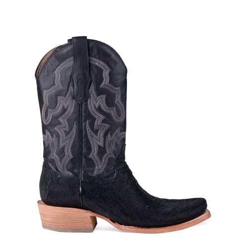 Corral Western Boots Mens Stingray Embroidery Snip Black A44234