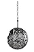 Kalco 306911AF Contemporary Modern One Light Mini Pendant from Belladonna Collection in Pewter, Nickel, Finish, Antique Silver Leaf